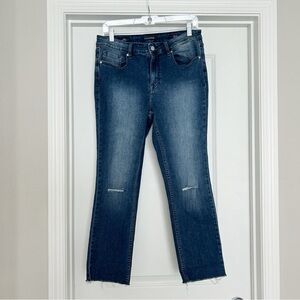 Vigoss Stevie Crop Straight Leg Jeans Size 29 Mid Rise